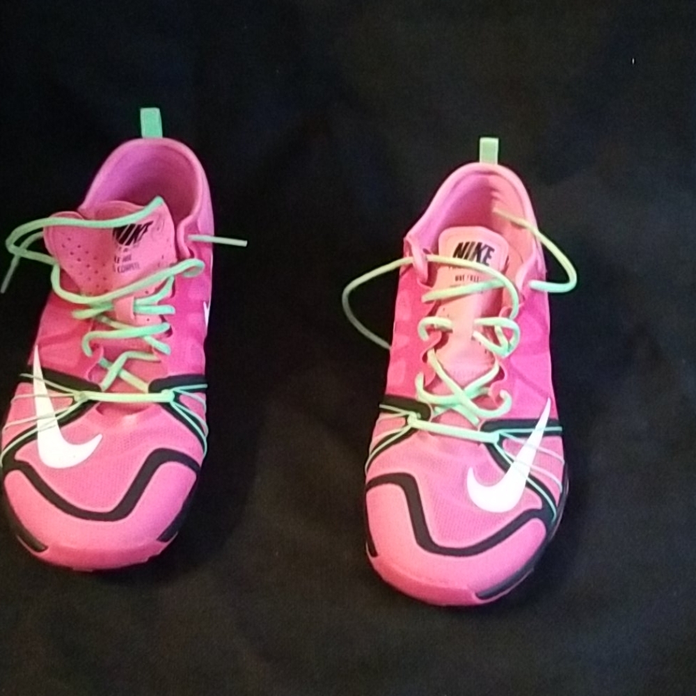 Pink Nike Low Top Cross Training Shoes Size 10